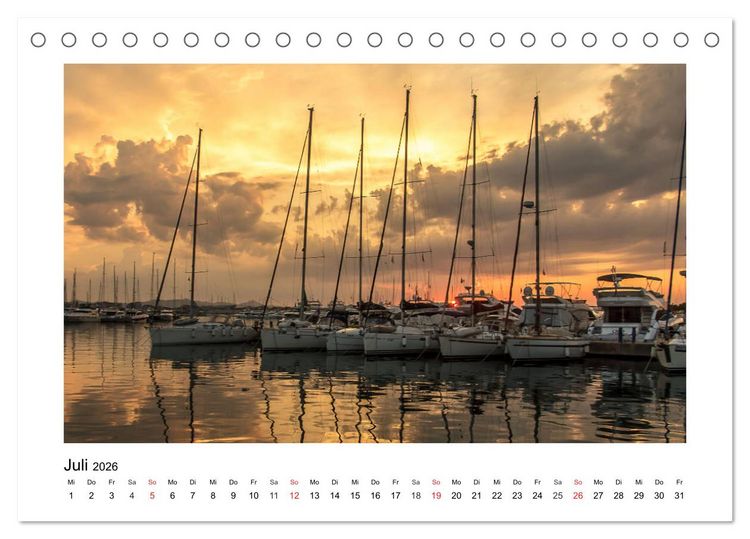 Produktbild: Eindr&uuml;cke aus der Natur (Tischkalender 2026 DIN A5 quer), CALVENDO Monatskalender