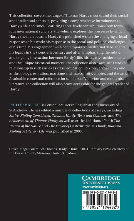 Produktbild: Thomas Hardy in Context