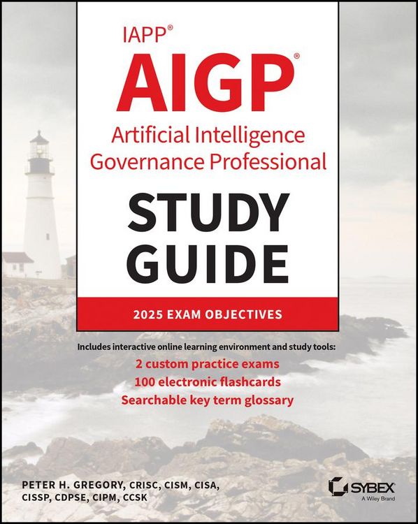 Produktbild: IAPP AIGP Artificial Intelligence Governance Professional Study Guide