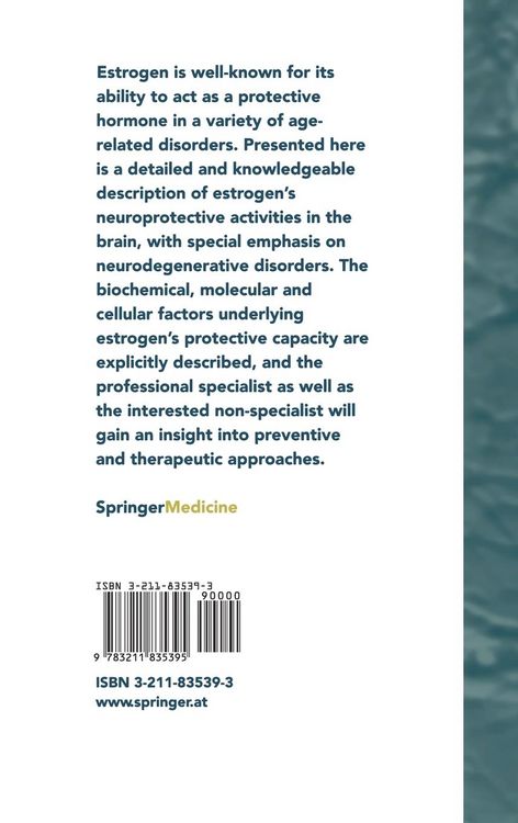 Produktbild: Estrogen &mdash; Mystery Drug for the Brain?