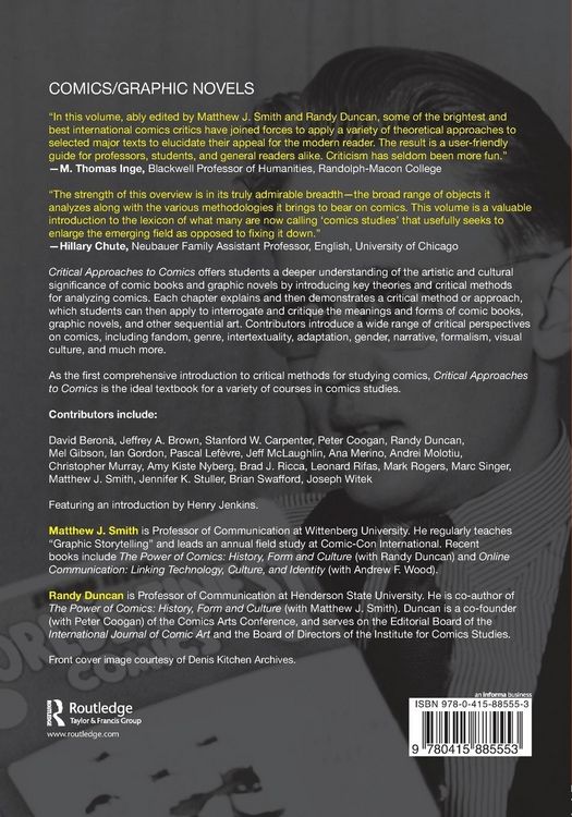 Produktbild: Critical Approaches to Comics