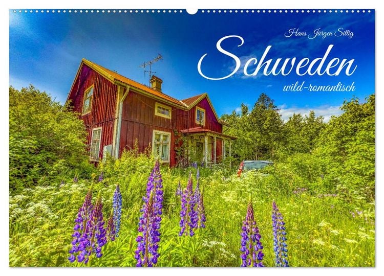Produktbild: SCHWEDEN wild-romantisch (Wandkalender 2026 DIN A2 quer), CALVENDO Monatskalender