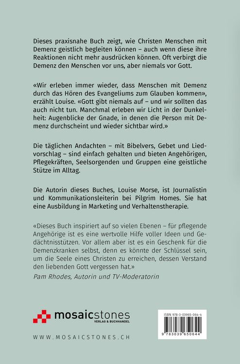 Produktbild: Anbetung, wenn die Erinnerung schwindet