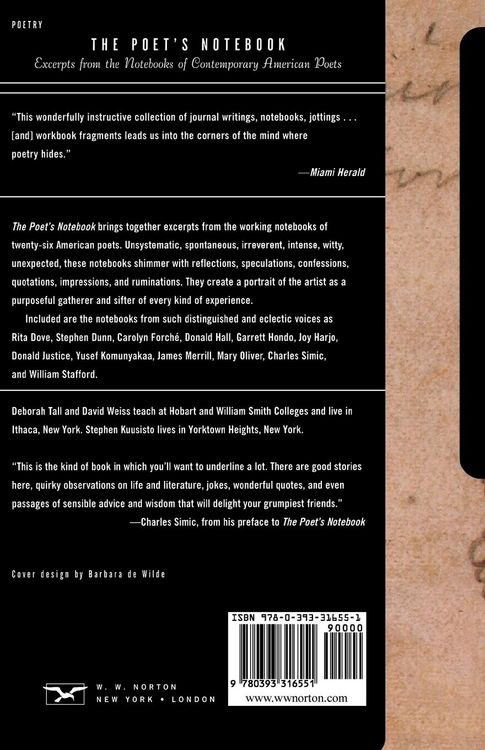 Produktbild: The Poet's Notebook