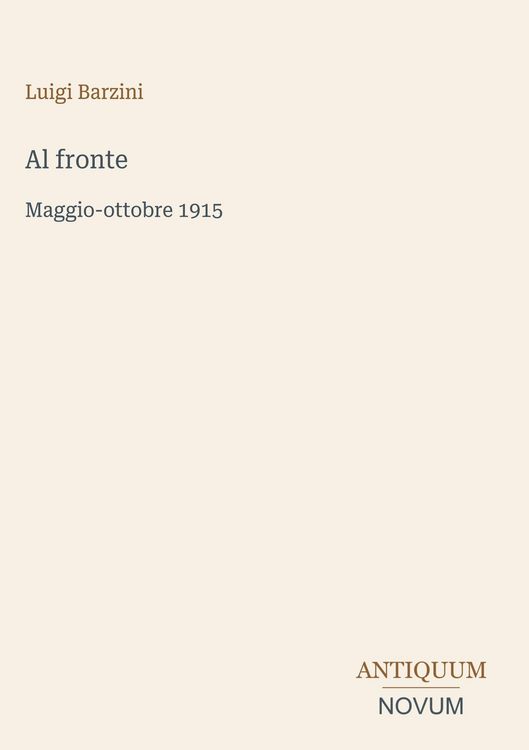 Produktbild: Al fronte