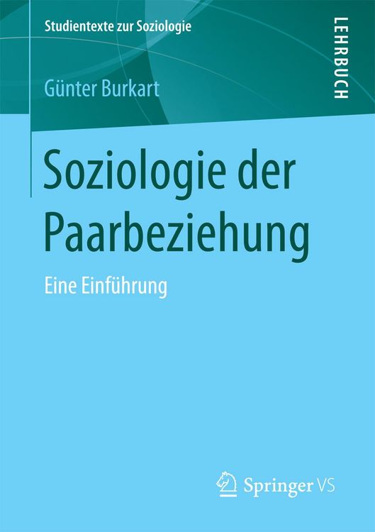 Produktbild: Soziologie der Paarbeziehung