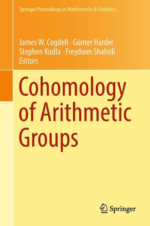 Produktbild: Cohomology of Arithmetic Groups