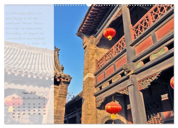 Produktbild: Geheimnisvolles China 2026 (hochwertiger Premium Wandkalender 2026 DIN A2 quer), Kunstdruck in Hochglanz