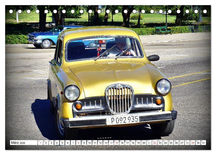 Produktbild: Oldtimer Rarit&auml;ten - Britische Traditionsmarken (Tischkalender 2026 DIN A5 quer), CALVENDO Monatskalender