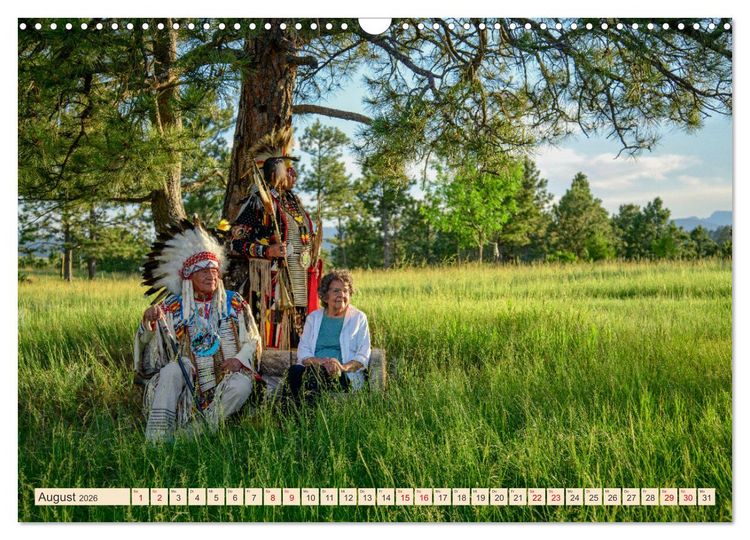 Produktbild: Sioux Im Lande von Sitting Bull (Wandkalender 2026 DIN A3 quer), CALVENDO Monatskalender