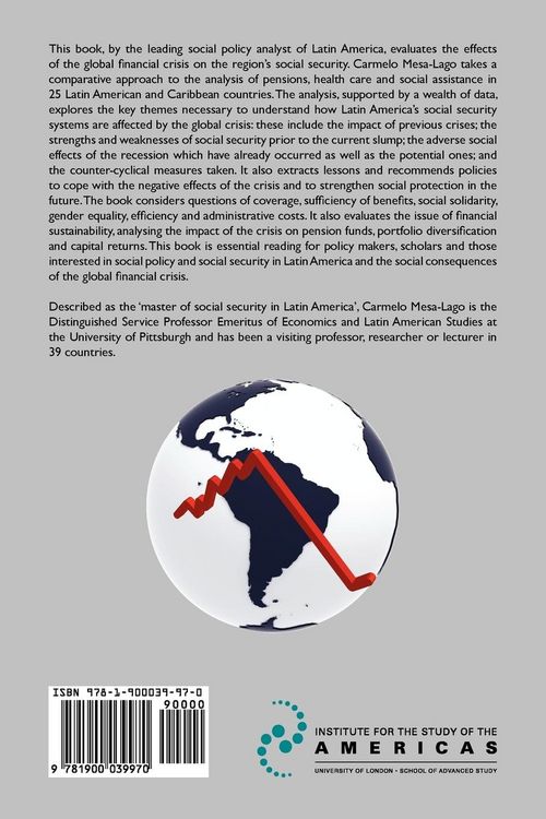 Produktbild: World Crisis Effects on Social Security in Latin America and the Caribbean