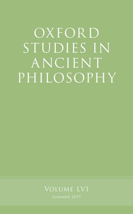 Produktbild: Oxford Studies in Ancient Philosophy, Volume 56
