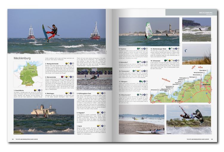 Produktbild: The Kite and Windsurfing Guide Europe