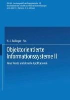 Produktbild: Objektorientierte Informationssysteme II