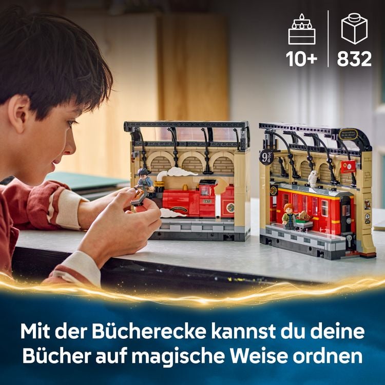 Produktbild: LEGO Harry Potter Buchst&uuml;tze: Hogwarts Express - Spielzeug Zug - 76450