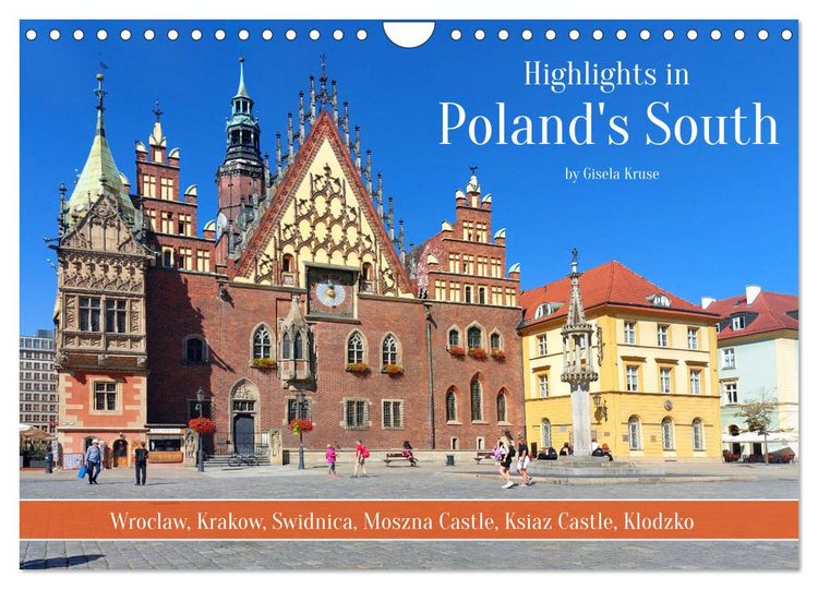 Produktbild: Highlights in Poland's South (Wall Calendar 2026 DIN A4 landscape), CALVENDO 12 Month Wall Calendar