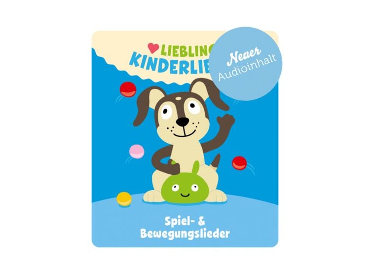 Produktbild: Content-Tonie: 23 Lieblings-Kinderlieder - Spiel- & Bewegungslieder (Relaunch)