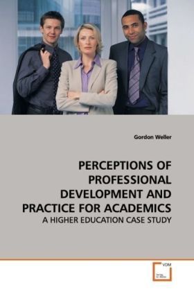 Produktbild: Weller, G: PERCEPTIONS OF PROFESSIONAL DEVELOPMENT AND PRACT