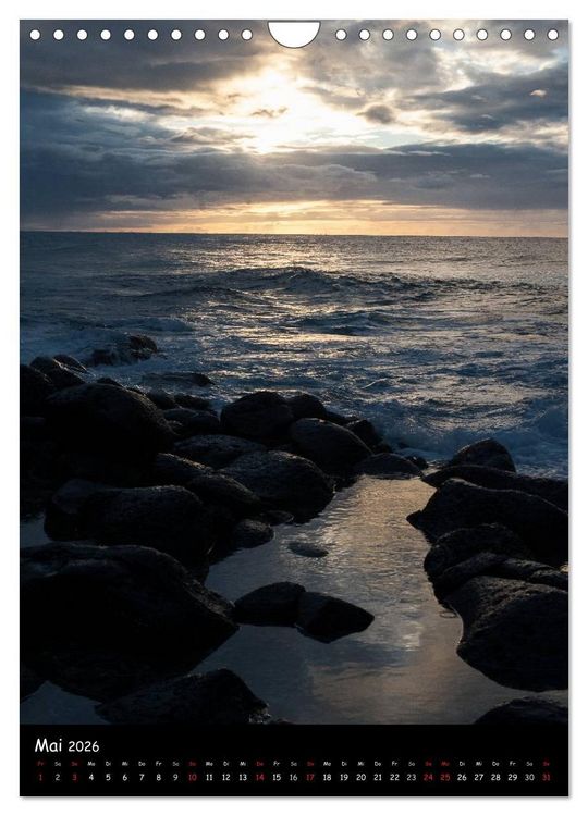 Produktbild: Hawaiian Sunsets (Wandkalender 2026 DIN A4 hoch), CALVENDO Monatskalender