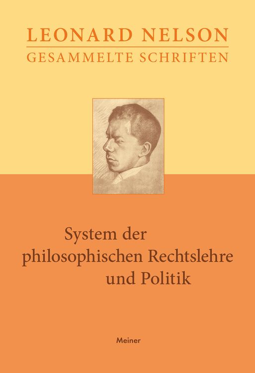 Produktbild: System der philosophischen Rechtslehre und Politik