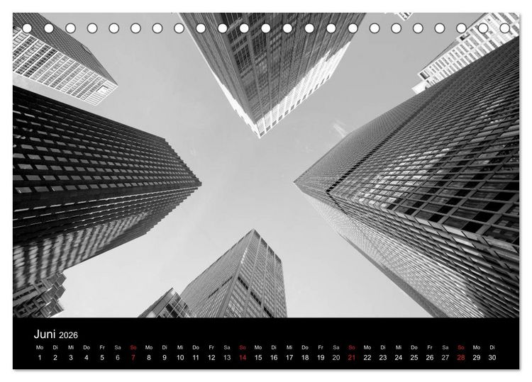 Produktbild: New York 2026 (Tischkalender 2026 DIN A5 quer), CALVENDO Monatskalender