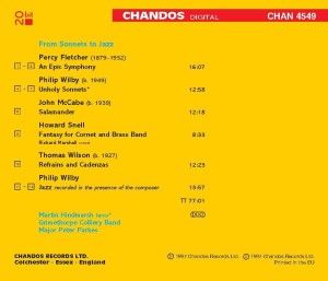 Produktbild: Hindmarsh/Grimethorpe Colliery Band: From Sonnets To Jazz