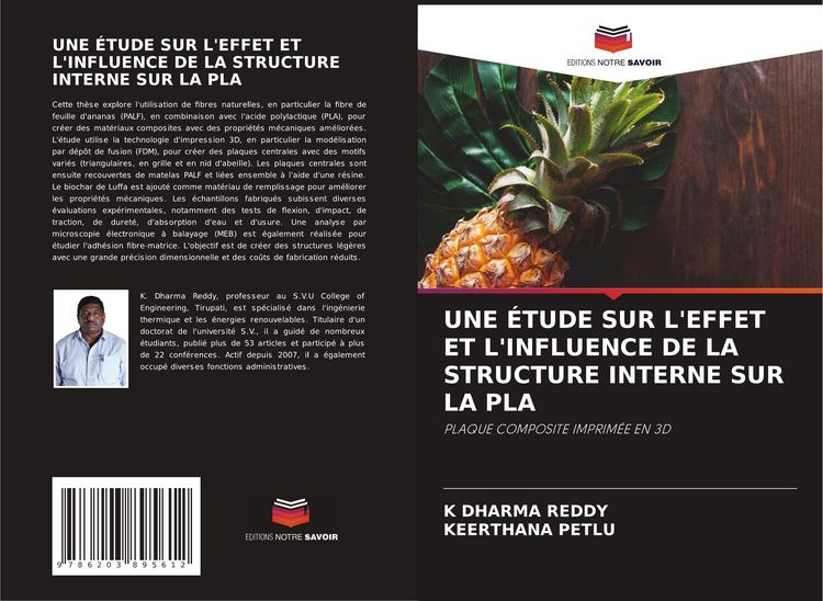 Produktbild: Une &Eacute;tude Sur l'Effet Et l'Influence de la Structure Interne Sur La Pla
