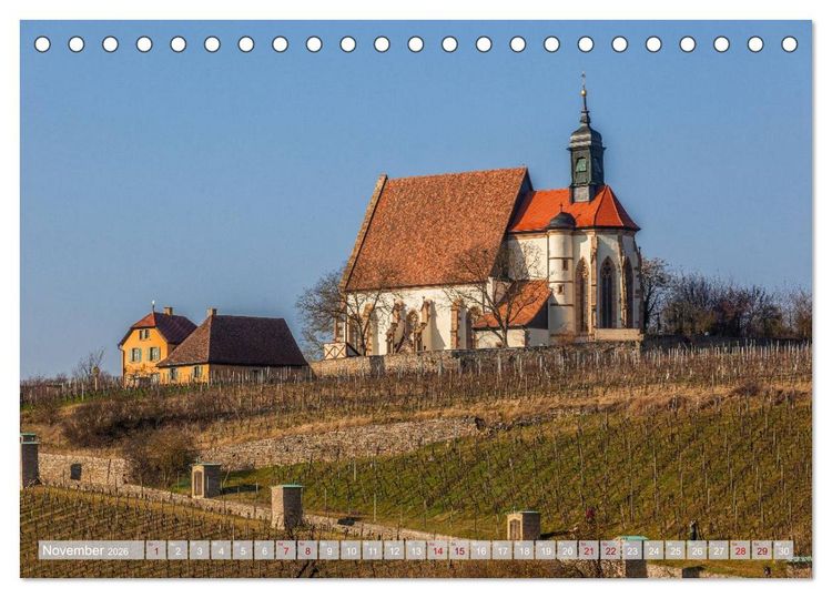 Produktbild: Ins Land der Franken fahren (Tischkalender 2026 DIN A5 quer), CALVENDO Monatskalender