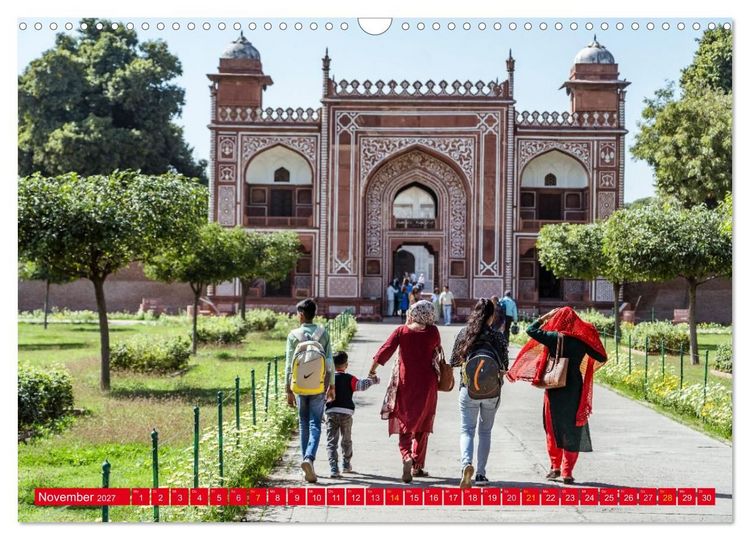 Produktbild: Indien Goldenes Dreieck (Wandkalender 2027 DIN A3 quer), CALVENDO Monatskalender