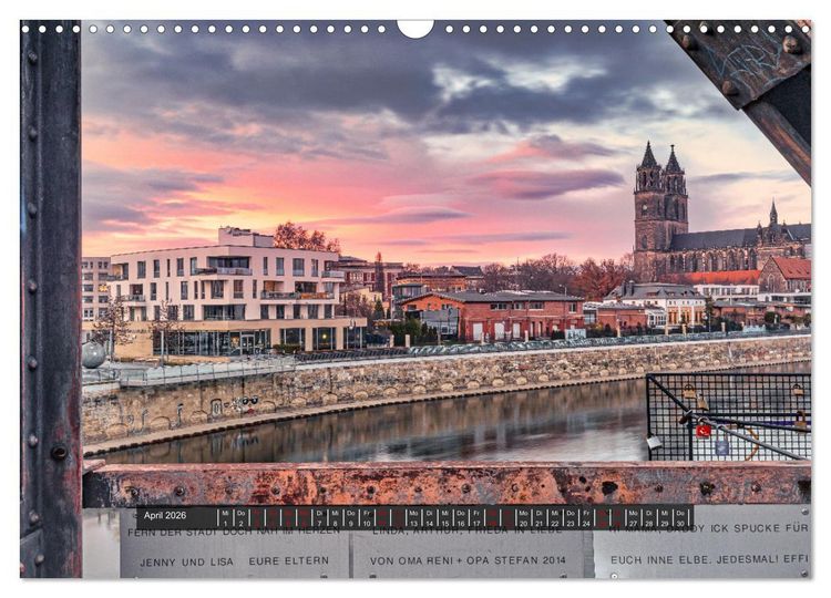 Produktbild: Magdeburg - Ottostadt (Wandkalender 2026 DIN A3 quer), CALVENDO Monatskalender