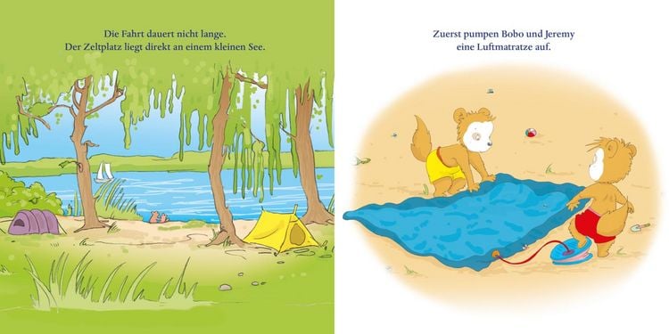 Produktbild: Maxi Pixi 503: Bobo Siebenschl&auml;fer. Ein Tag am See