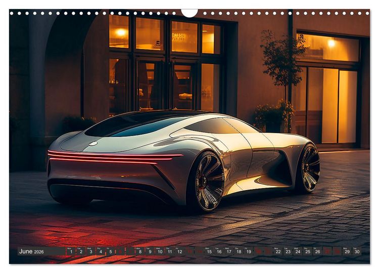 Produktbild: Fast, noble, elegant (Wall Calendar 2026 DIN A3 landscape), CALVENDO 12 Month Wall Calendar