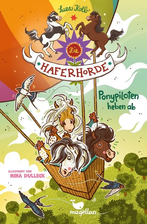 Produktbild: Die Haferhorde - Ponypiloten heben ab
