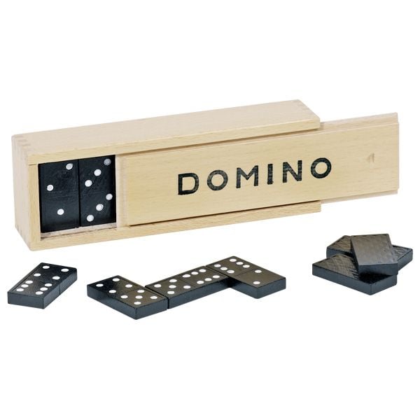 Produktbild: Dominospiel im Holzkasten