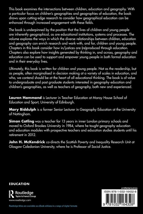 Produktbild: Children, Education and Geography