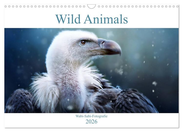 Produktbild: Wild Animals - Wilde Tiere (Wandkalender 2026 DIN A3 quer), CALVENDO Monatskalender