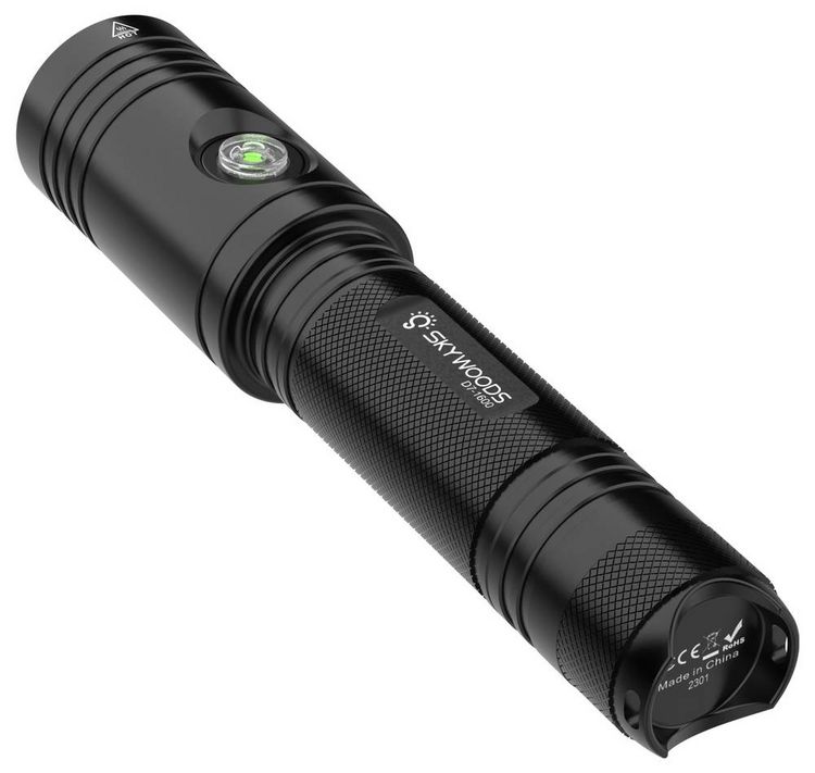 Produktbild: Skywoods 738874870022 LED Taucherlampe 1600lm akkubetrieben Schwarz