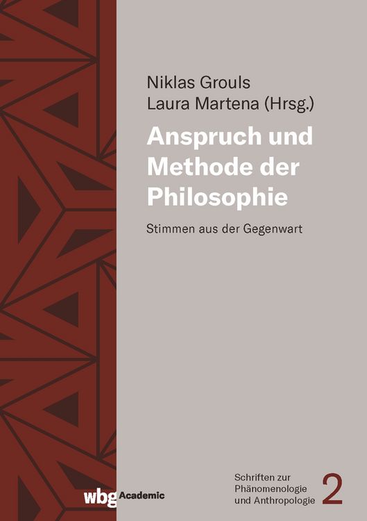 Produktbild: Anspruch und Methode der Philosophie