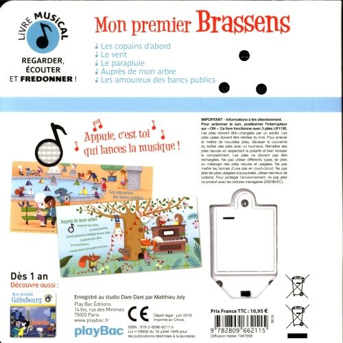 Produktbild: Mon premier Brassens