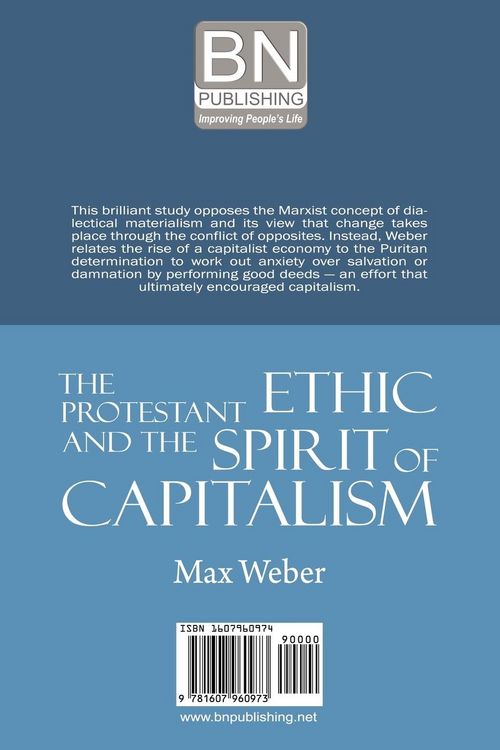 Produktbild: The Protestant Ethic and the Spirit of Capitalism