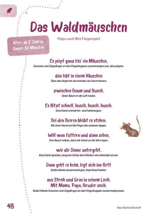 Produktbild: Das Krippen-Jahreszeitenbuch: Fingerspiele