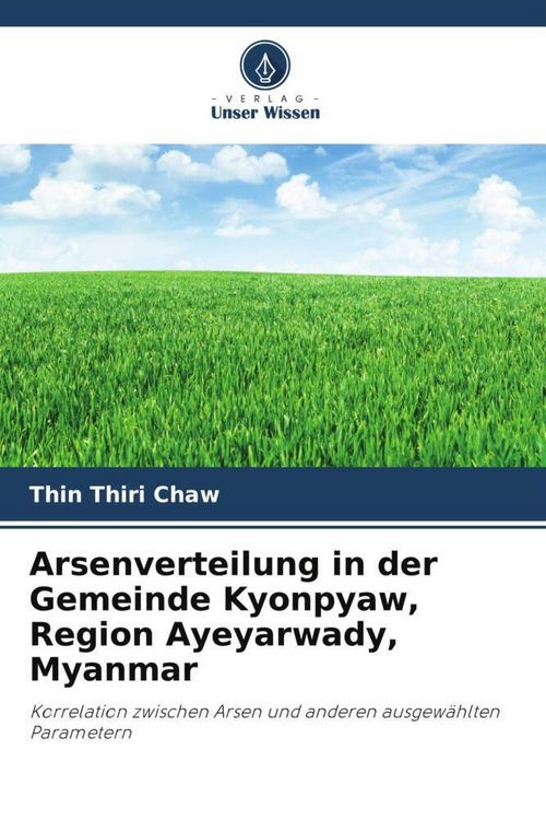 Produktbild: Arsenverteilung in der Gemeinde Kyonpyaw, Region Ayeyarwady, Myanmar