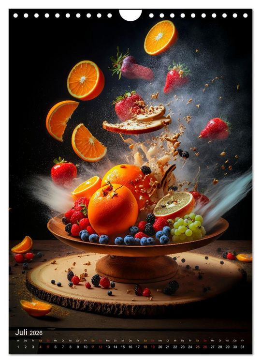 Produktbild: Desserts - S&uuml;&szlig;e K&ouml;stlichkeiten zum Dahinschmelzen (Wandkalender 2026 DIN A4 hoch), CALVENDO Monatskalender