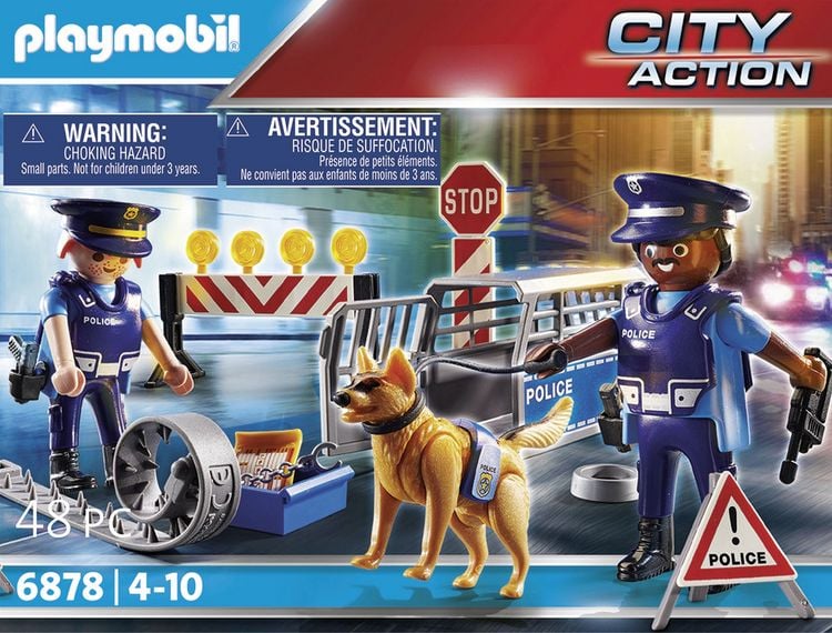 PLAYMOBIL® 6878 Polizei-Straßensperre