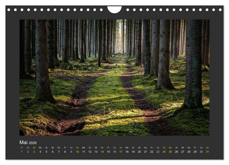 Produktbild: Poesie der Natur (Wandkalender 2026 DIN A4 quer), CALVENDO Monatskalender