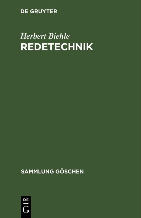 Produktbild: Redetechnik