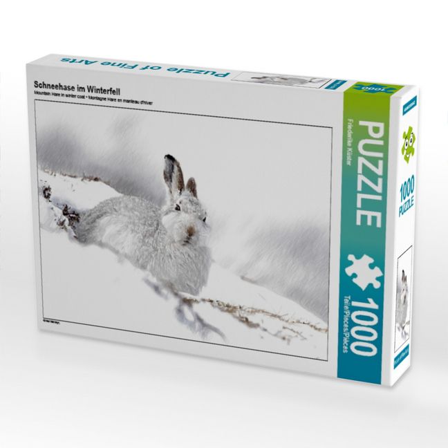 Produktbild: Schneehase im Winterfell (Puzzle)