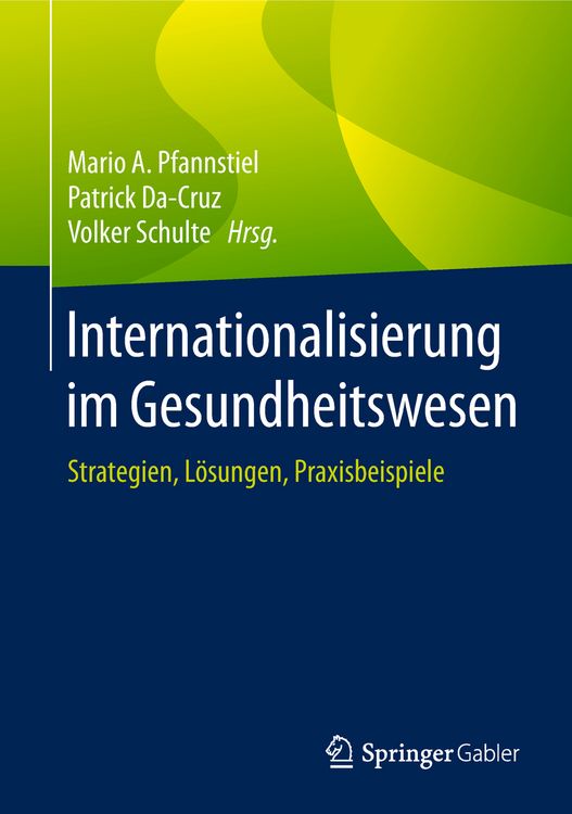 Produktbild: Internationalisierung im Gesundheitswesen