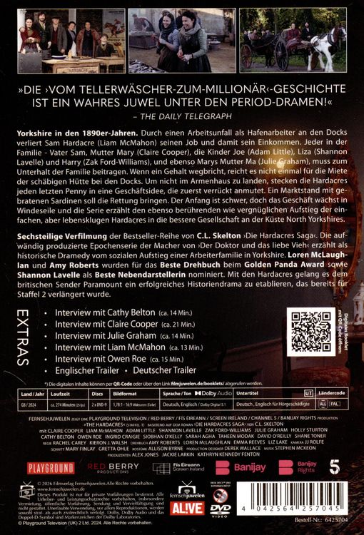 Produktbild: The Hardacres - Staffel 1 (Fernsehjuwelen) [2 DVDs]