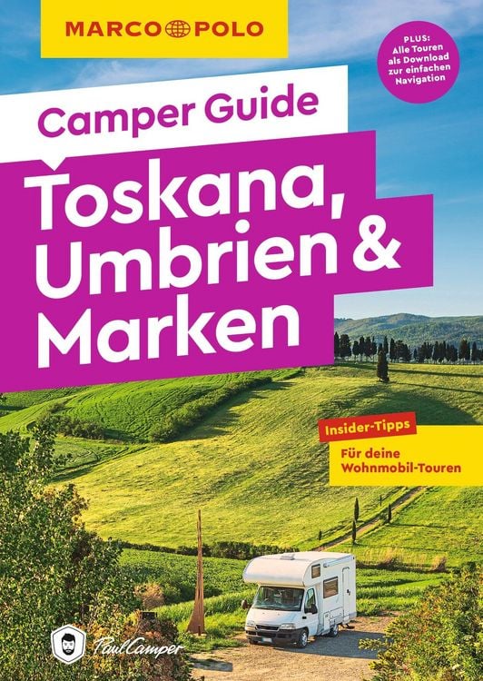 Produktbild: MARCO POLO Camper Guide Toskana, Umbrien & Marken